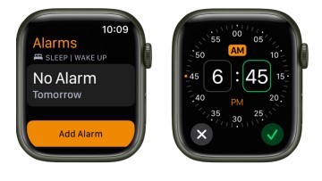 Set an alarm on Apple Watch