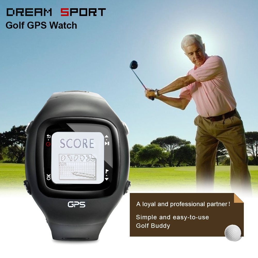 Golf Trainer GPS Golf Watch Range Finder, Preloaded Europe, America