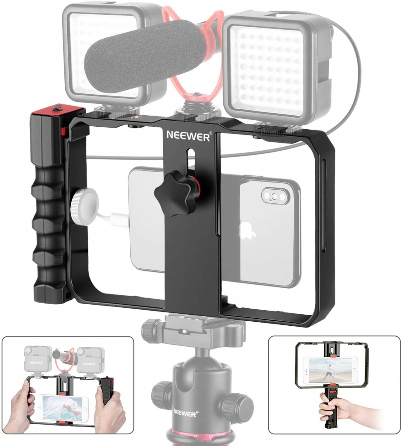 Polaroid Steady Video Action Stabilizer System For GoPro, Smartphones