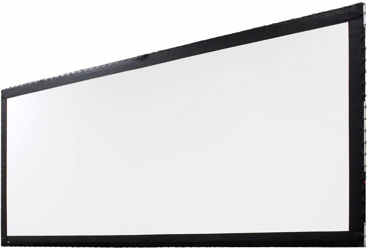 StageScreen Silver Projection Screen Surface Finish: CineFlex, Size/Format: 330