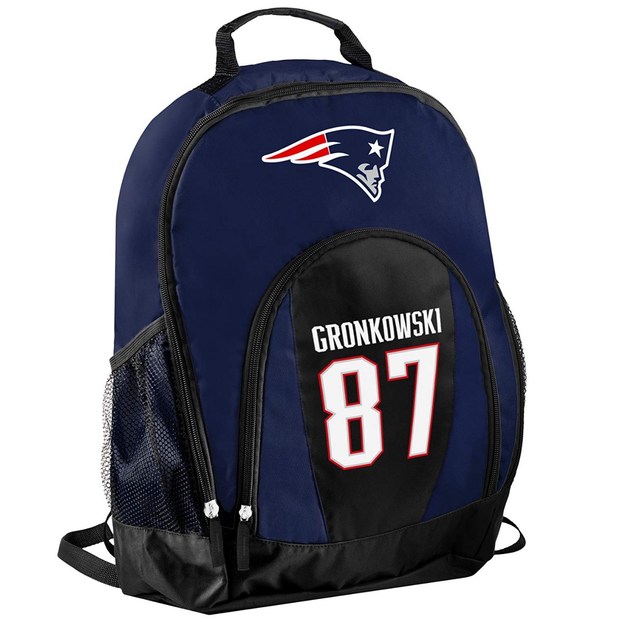 TBFC New England Patriots Official NFL Primetime Backpack Gym Bag - Rob Gronkowski