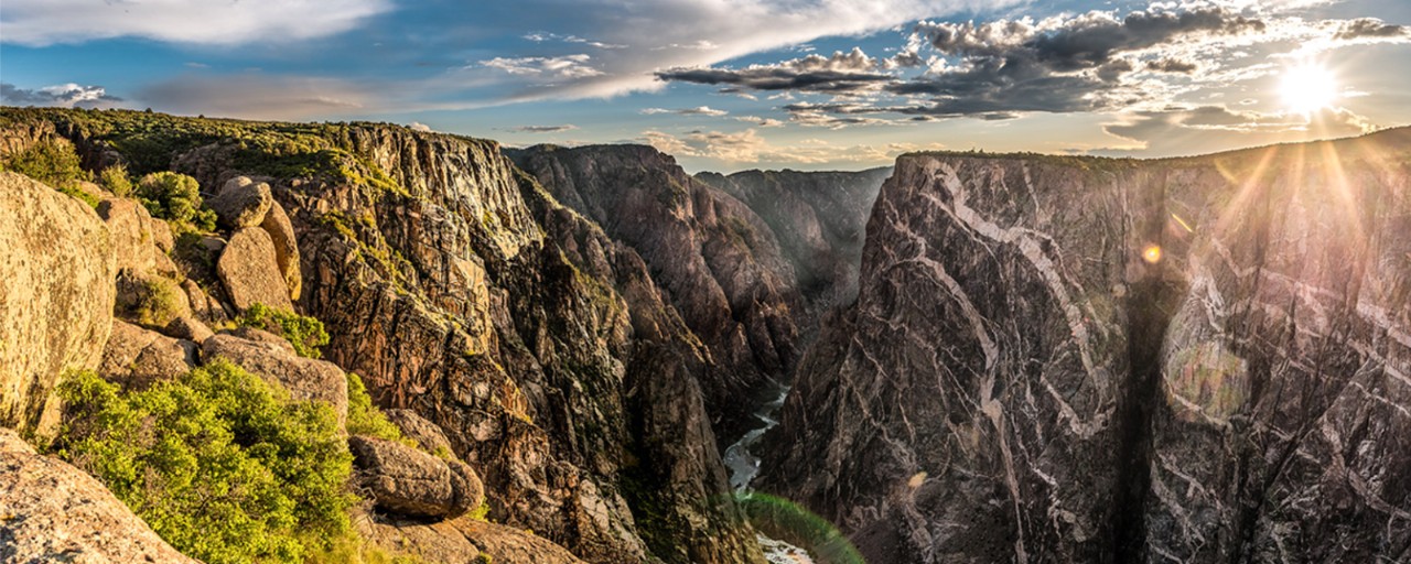 The Black Canyon of the Gunnison