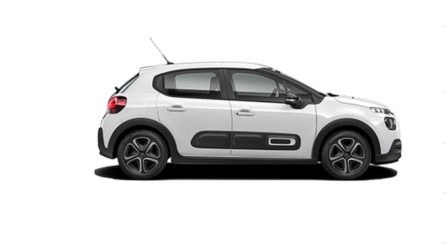 The fuel tank capacity and fuel consumption per 100 km for a Citroen C3