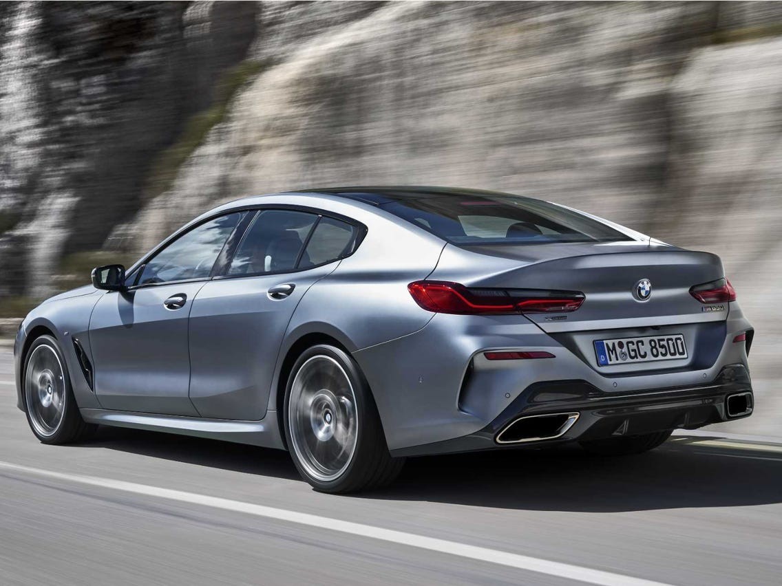 The fuel tank capacity and fuel consumption per 100 km for the BMW 840i xDrive Gran Coupe