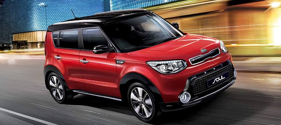 The fuel tank capacity and fuel consumption per 100 km for the Kia Soul