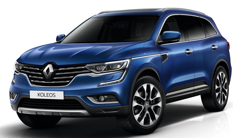 The fuel tank capacity and fuel consumption per 100 km for the Renault Koleos