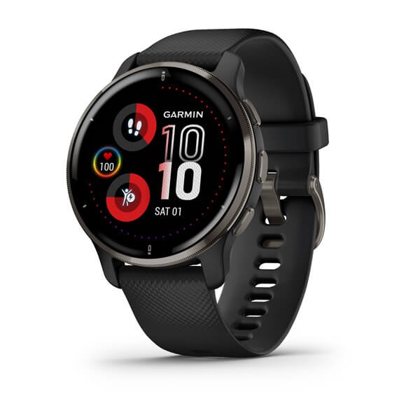 The Garmin Venu 2 Plus is advertised to have a battery life