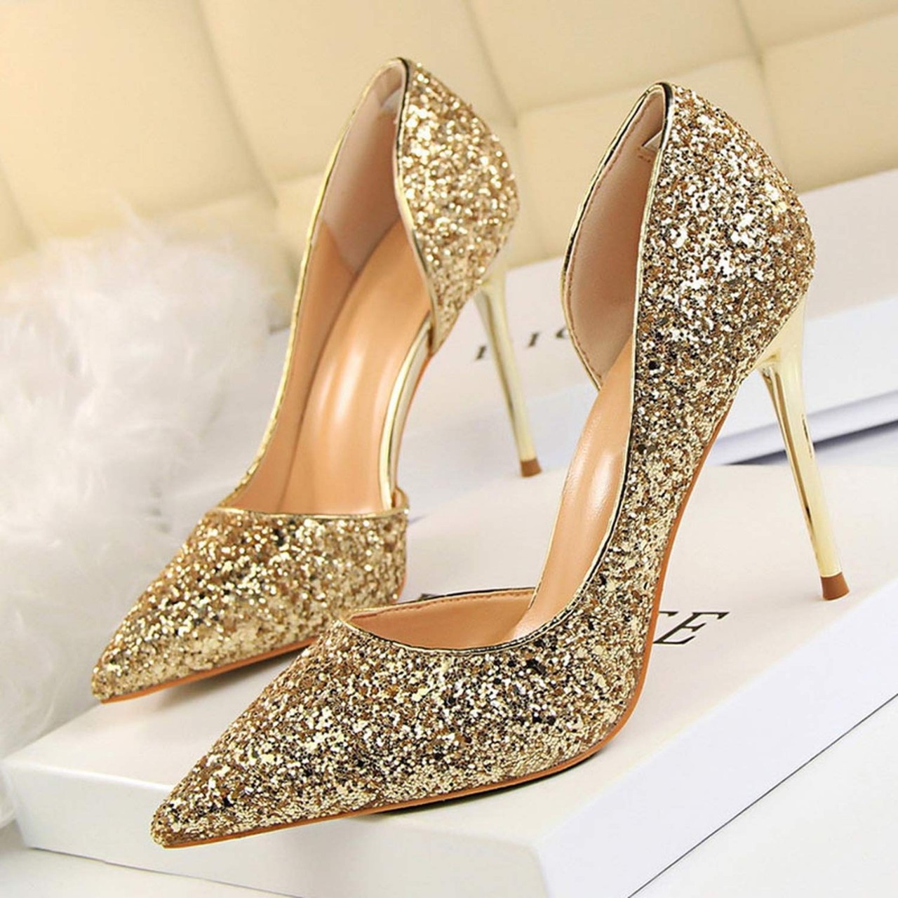 The Hot Rock Women Pumps Extrem Sexy High Heels Women Shoes Thin Heels Female Shoes Wedding Shoes