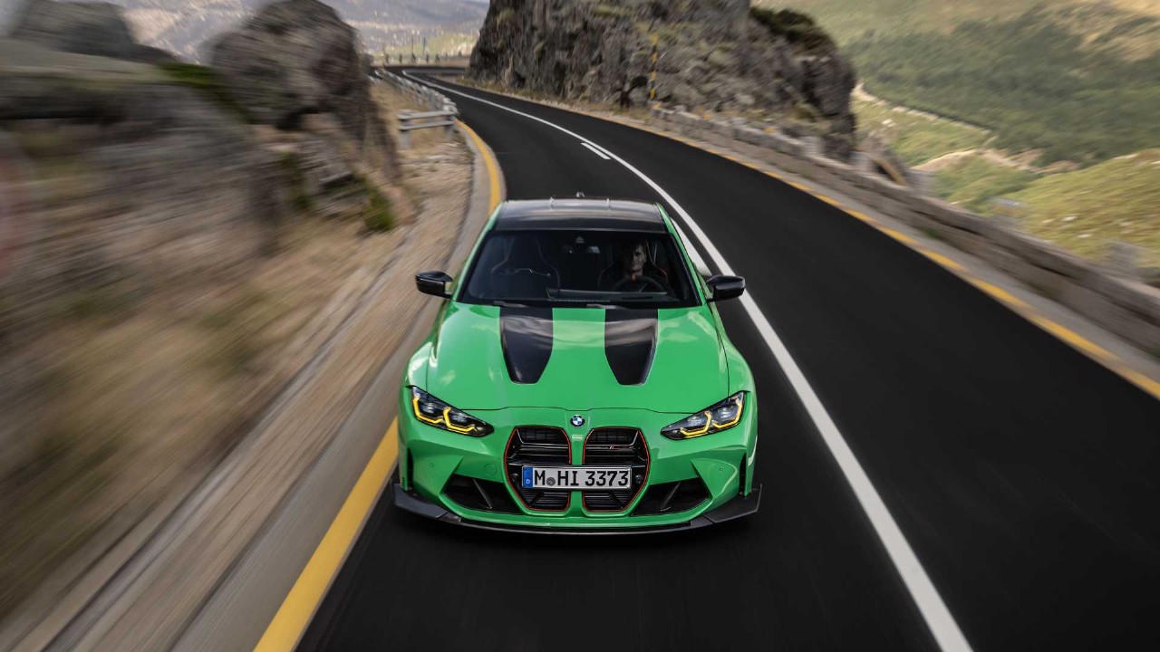 the new 2024 BMW M3 CS