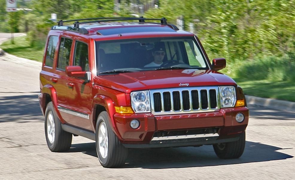 The oil capacity and type for the Jeep Commander