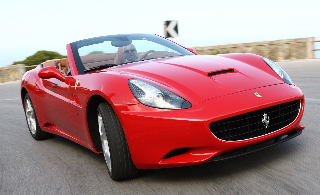 The oil capacity for the Ferrari California