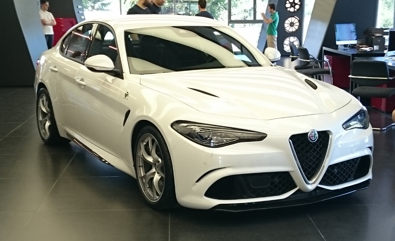 The oil capacity of an Alfa Romeo Giulia