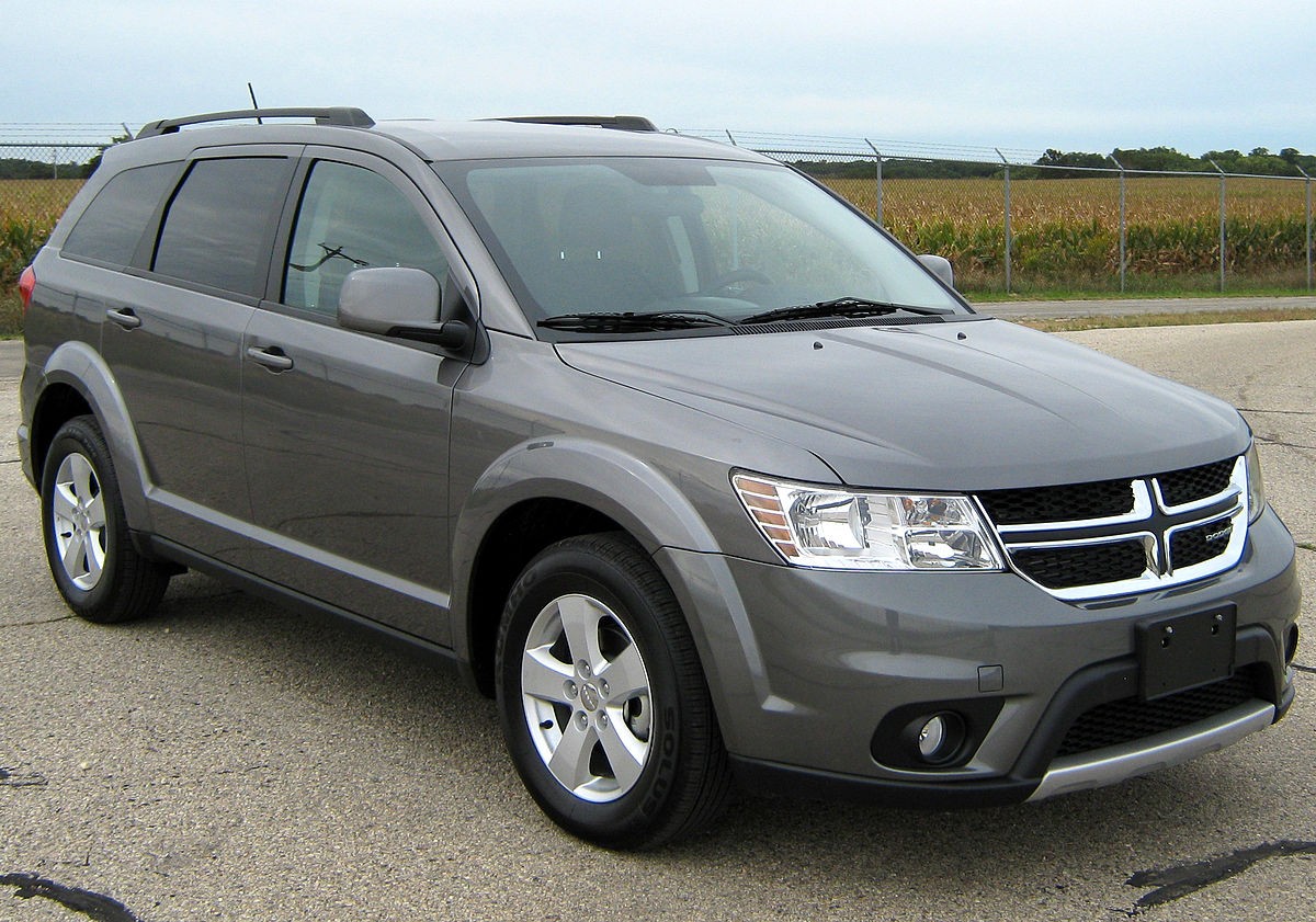 The recommended oil type and capacity for the Dodge Journey