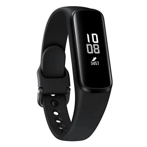 To customize the time and date display on your Samsung Gear Fit