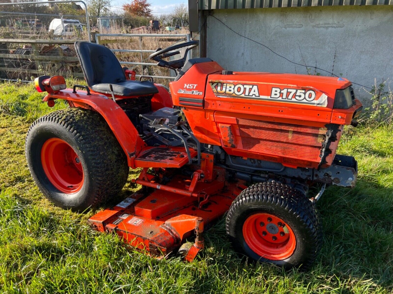 To fix a hydraulic malfunction on a Kubota B1750 tractor
