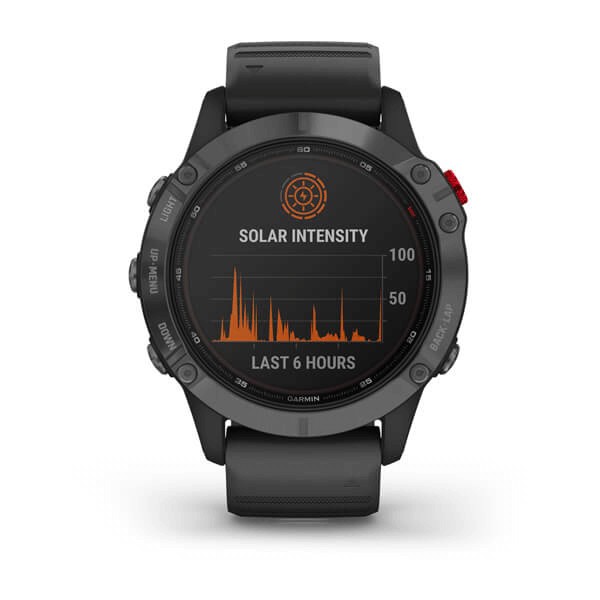 To set the time on your Garmin Fenix 6 Pro Solar watch