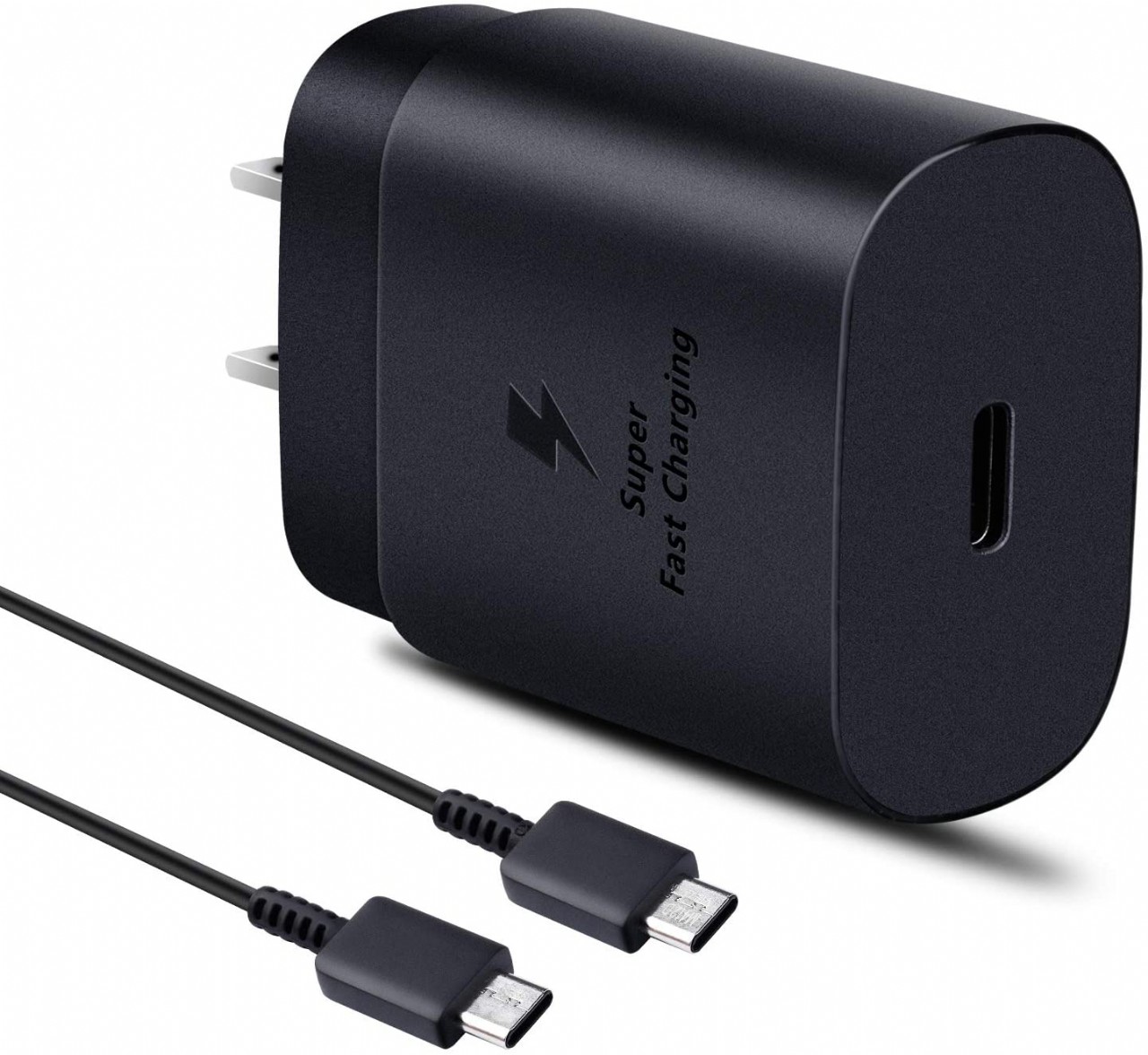 USB C PD Charger, 25W Fast Power Adapter and Type C Cable Compatible with Samsung Note 10 / Plus