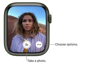Use Camera Remote and timer on Apple Watch