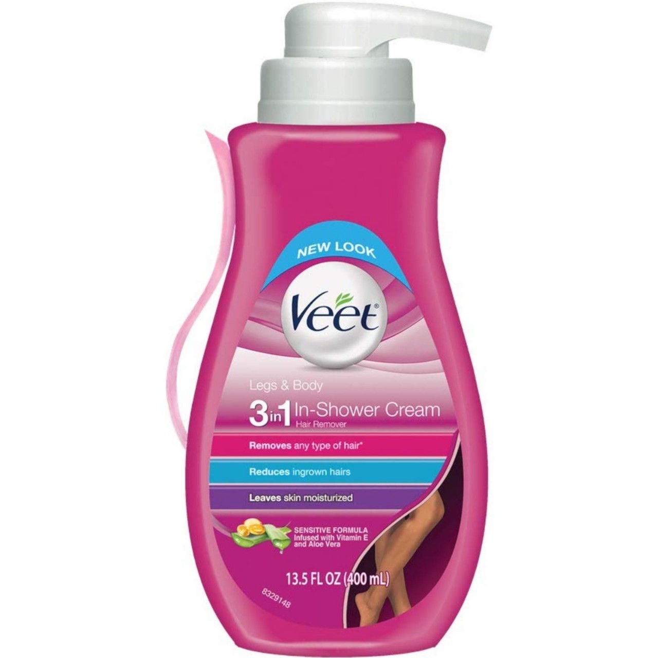 Veet Gel Hair Remover Cream with Essential Oils, 13.50 Ounce (Package May Vary)