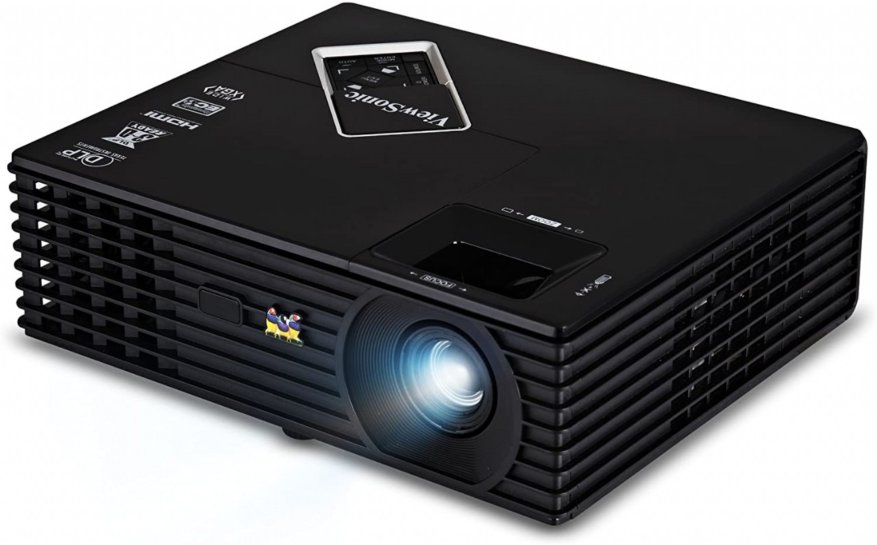 EUG LCD Wireless WiFi HD Projector WXGA Native 4600 Lumens, Bluetooth, Android, 1080P Supoport