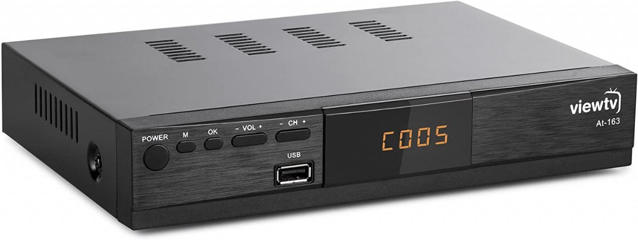 Viewtv AT-163 ATSC Digital TV Converter Box and Media Player w/ Recording PVR Function / HDMI Out