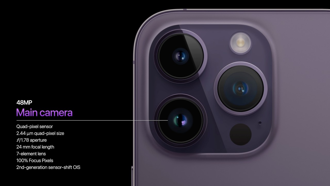 What will the camera on the iPhone 14 be like?
