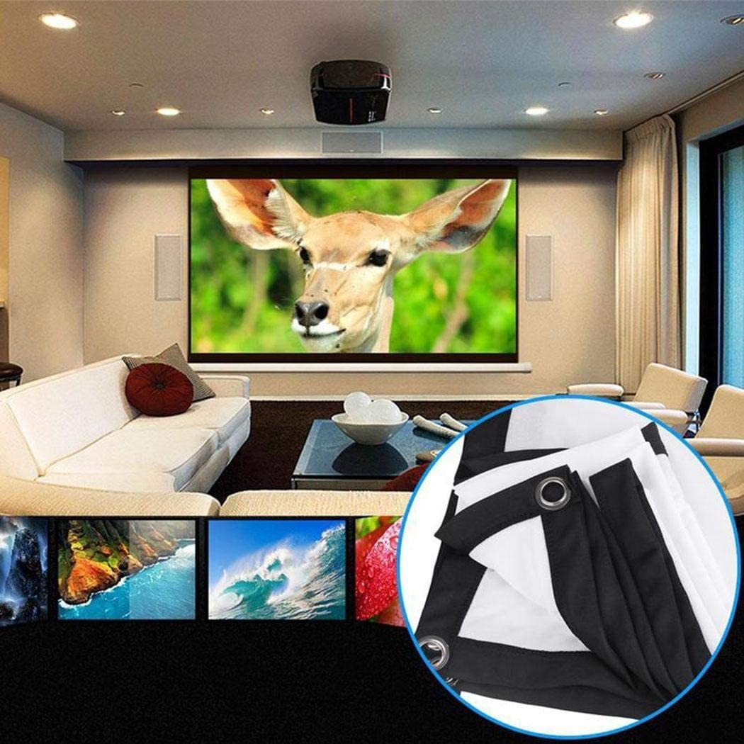 widome Portable Foldable Projection Screen Home Outdoor Polyester Projector Screens Bedroom Sets