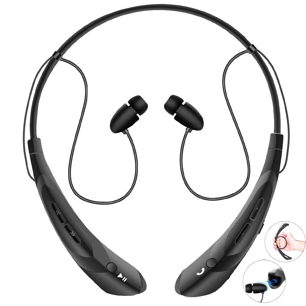 Wireless Sports Headphones - Connects via Bluetooth to Cell Phones
