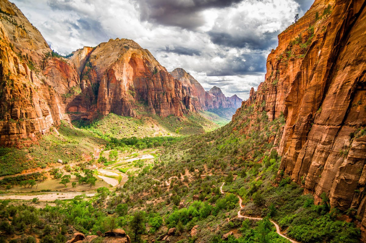 Zion Canyon in Utah