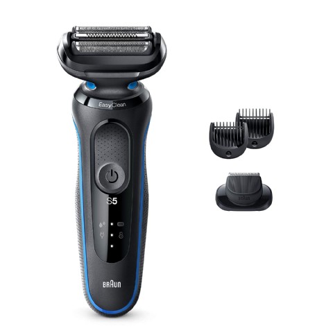 Braun Electric Razor for Men, Series 5 5020s Electric Shaver with Beard Trimmer Rechargeable Wet Dry