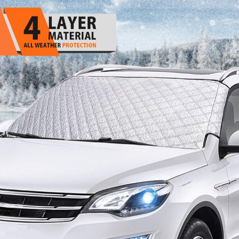 Car Windshield Snow Cover Winter Frost Guard Windshield Snow and Ice Cover Thicker Snow Protection