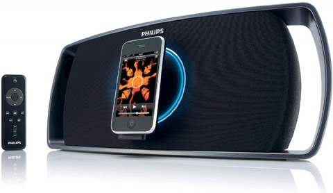 Philips Revolution Motorized Portable Speaker Dock for iPhone/iPod